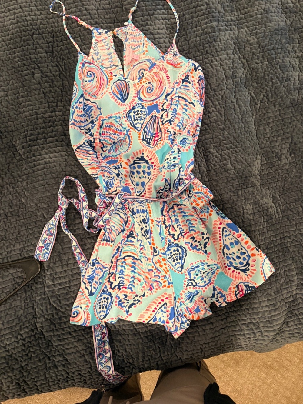 Lily Pulitzer Dusk Romper in Shell Me About It